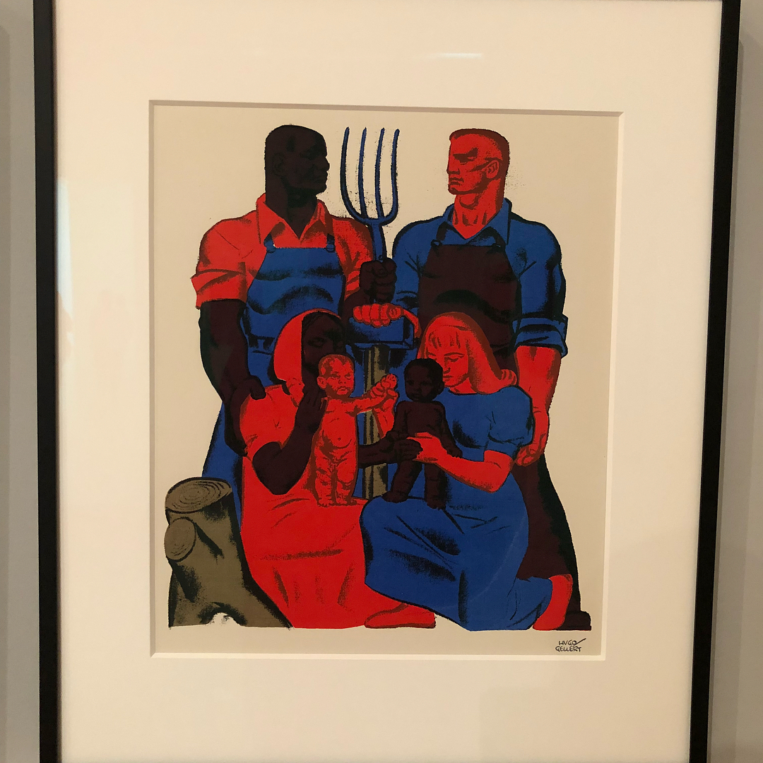 Grant Wood’s American Gothic at the Whitney Museum of American Art