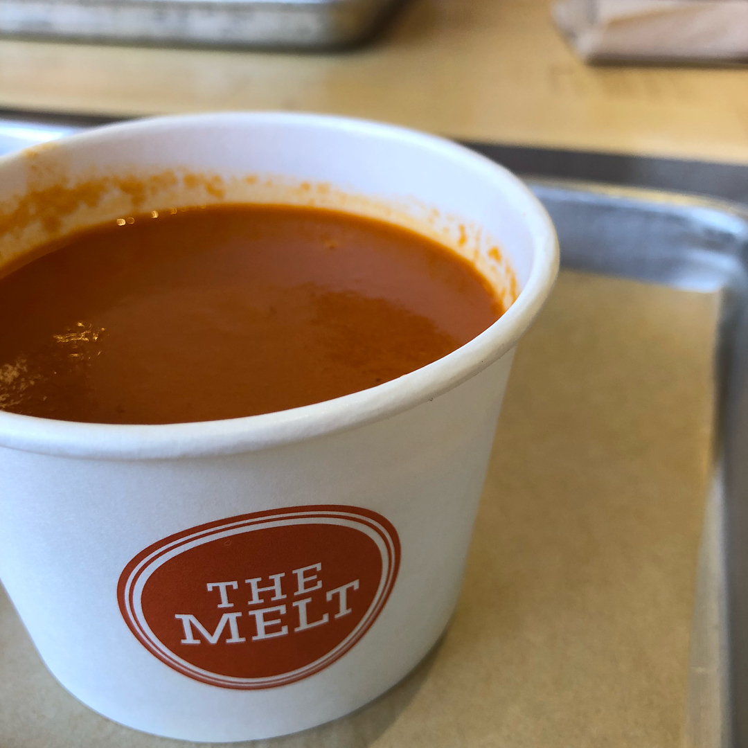 Grilled Cheese Sandwich lunch with co-workers at The Melt, Irvine Spectrum