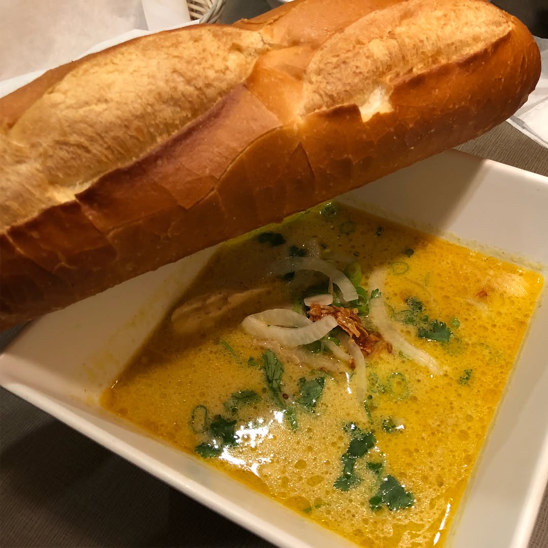 Pho and chicken curry