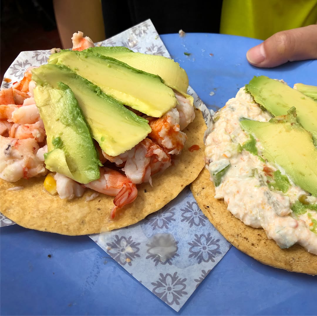 Amazing ceviche at La Guerrerense in Ensenada