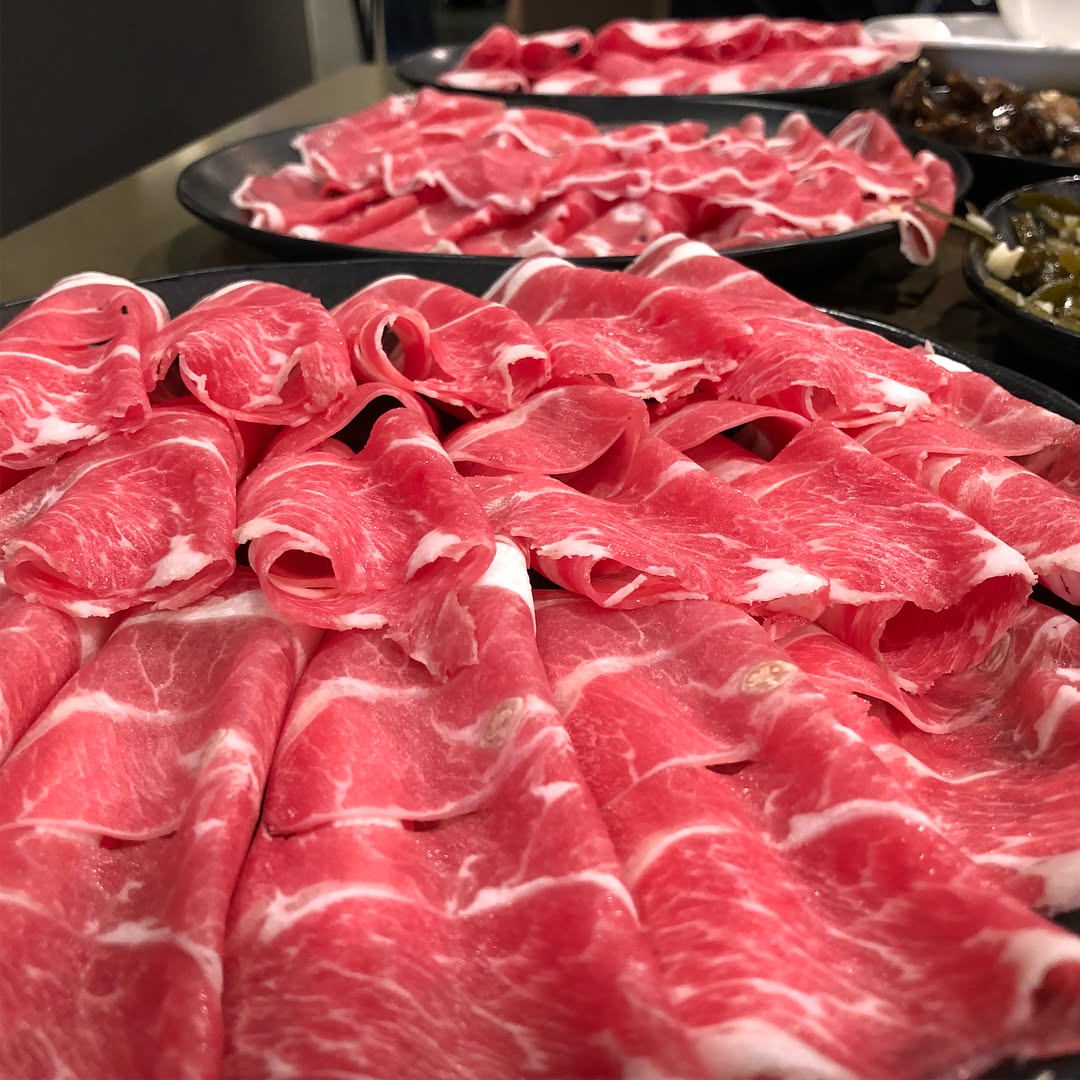 Chinese hot pot at little sheep in San Gabriel