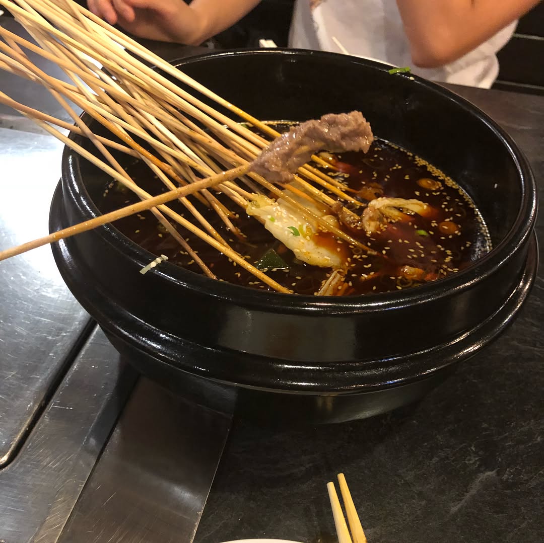 Chuan Chuan in LA at JiouDing Hot Pot