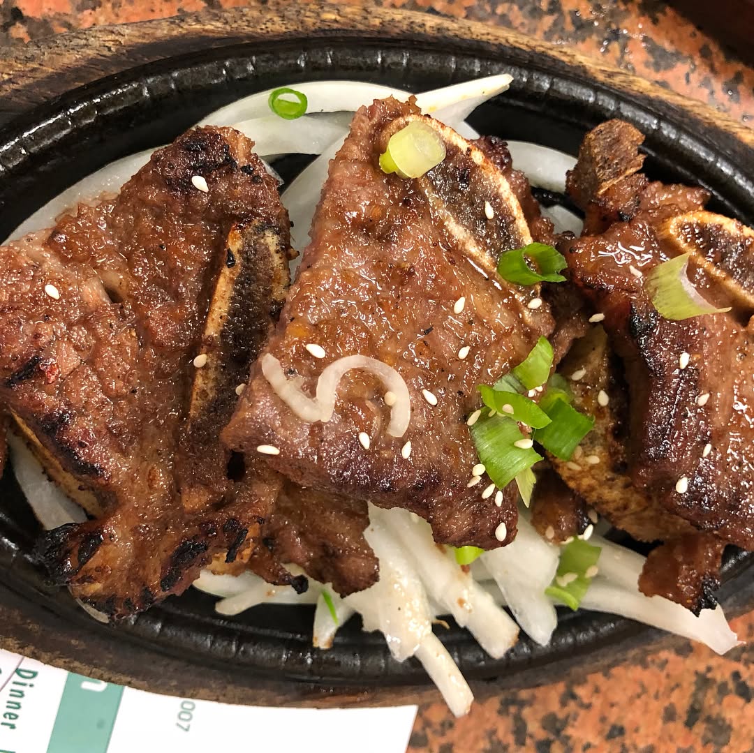 Korean dinner with the family