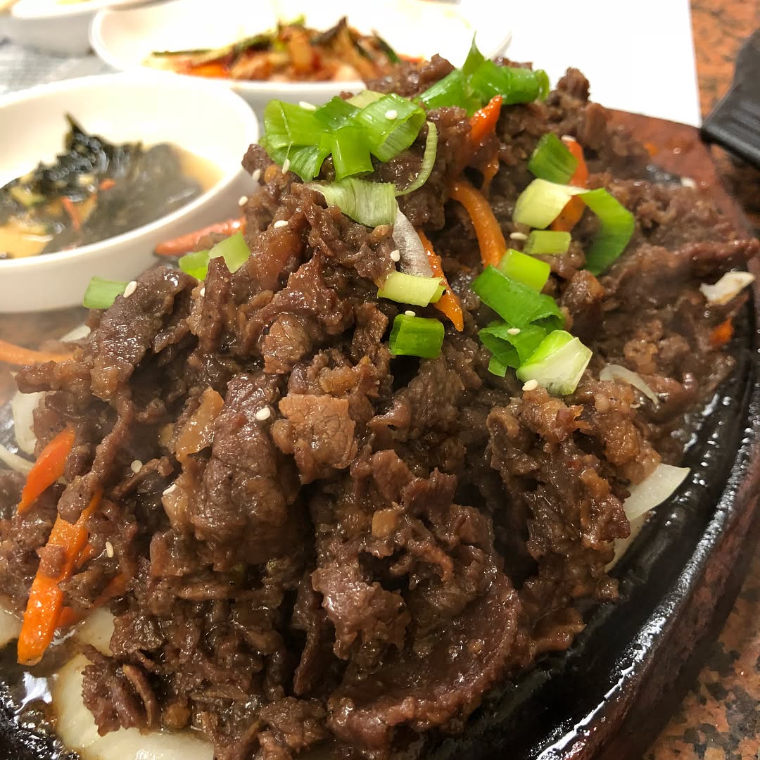 Korean dinner with the family