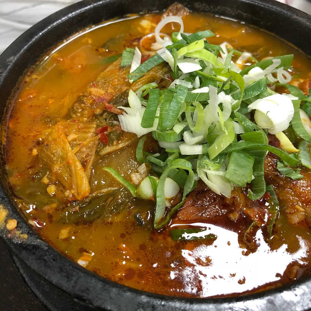 Spicy Galbi Jim with Cheese at Sun Nong Dan
