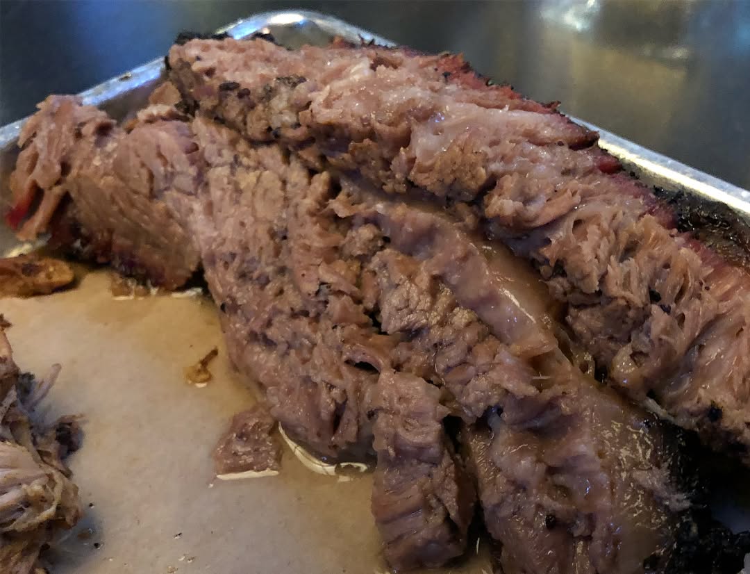 Texas BBQ dinner with old friends at Bludso’s