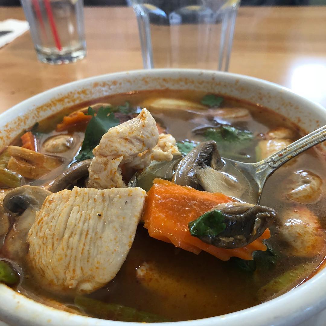 Thai cuisine lunch at Spice Thai