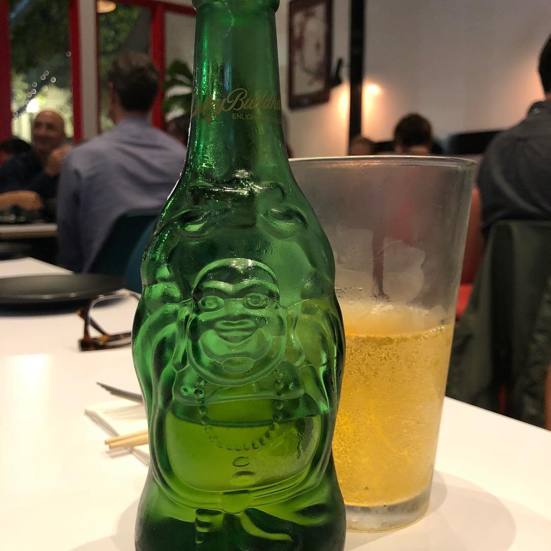 The cheeseburger potsticker at Ms Chi in Culver City