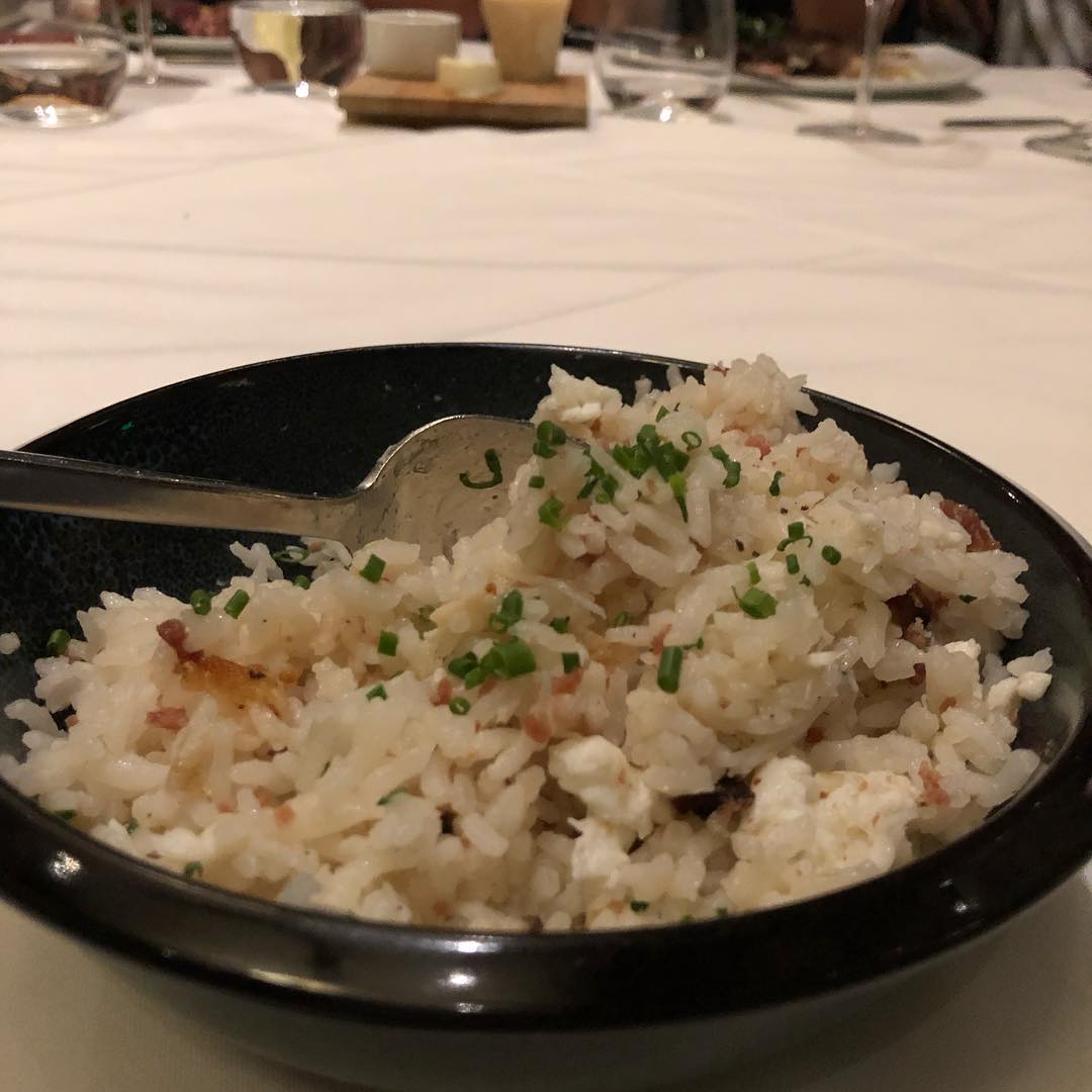 Prime Ribeye birthday dinner with old friends