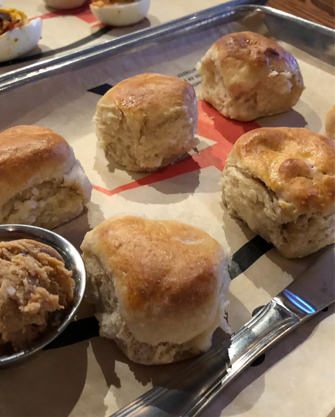 Fried chicken and  accoutrements at The Crack Shack