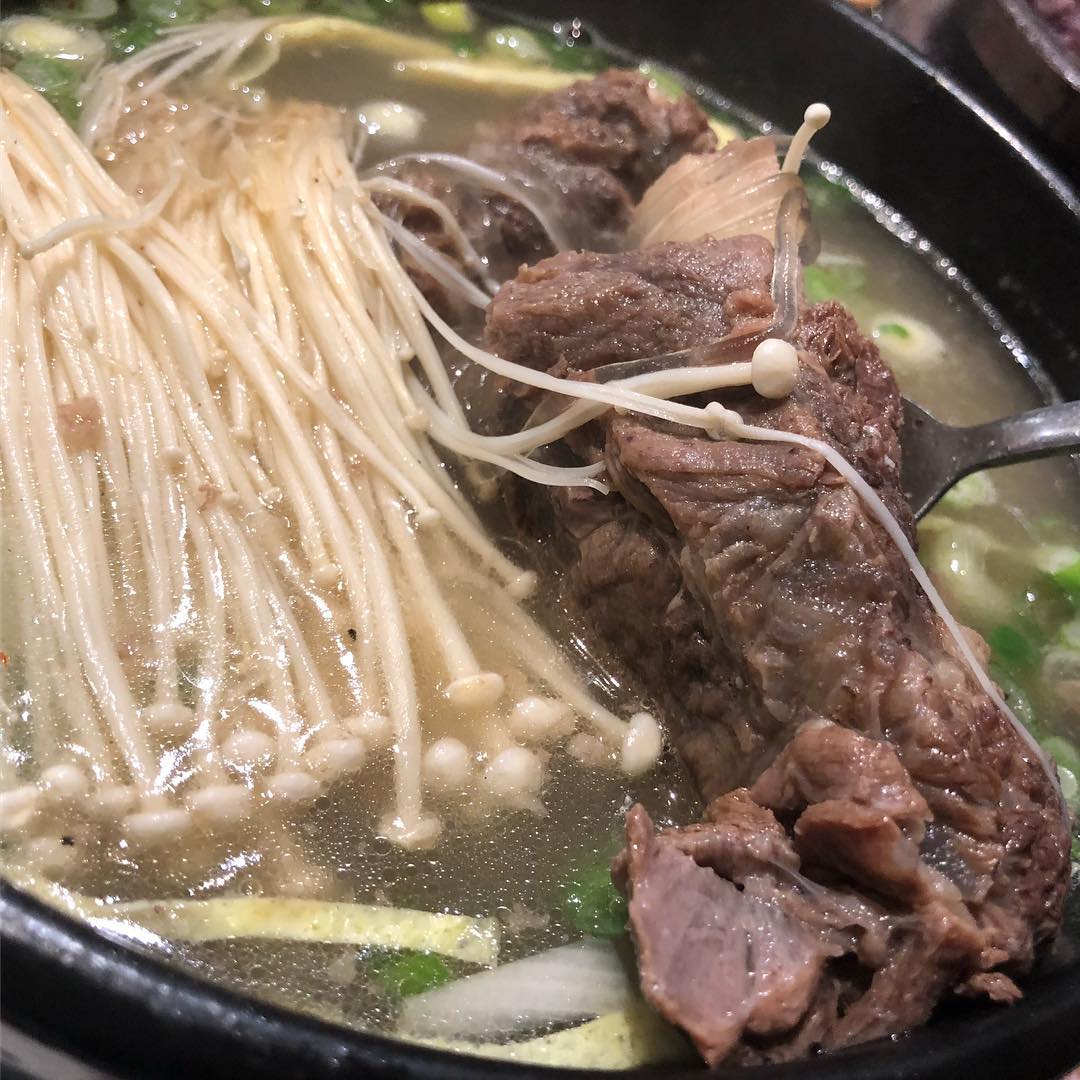 Galbi and Soondubu at Young Dong Tofu