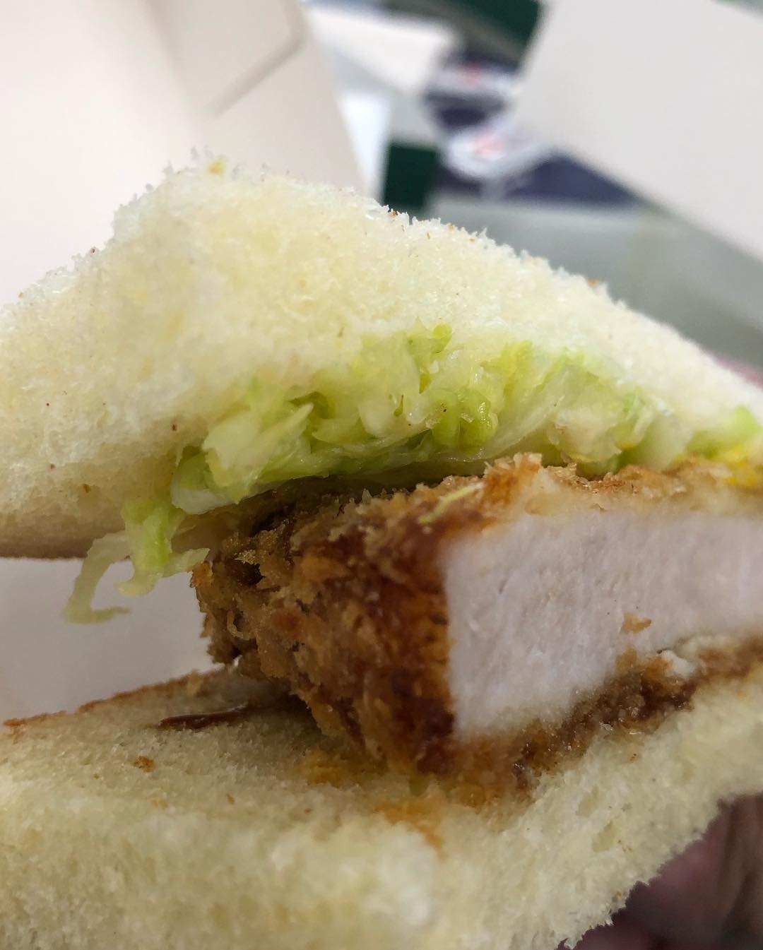 Awesome tasting Japanese Pork Katsu sandwiches from Konbi