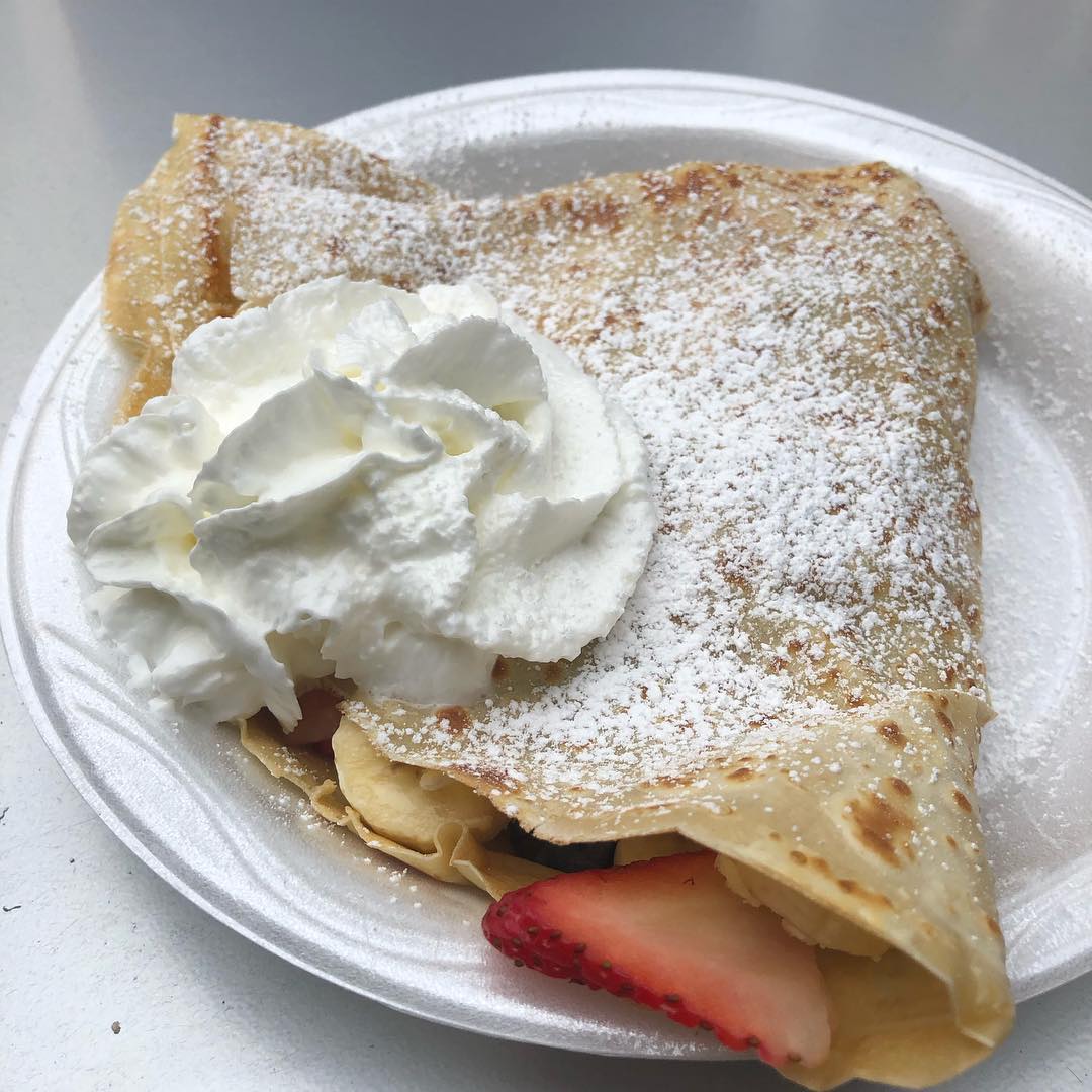 Crepes on a Tuesday at Universal Citywalk