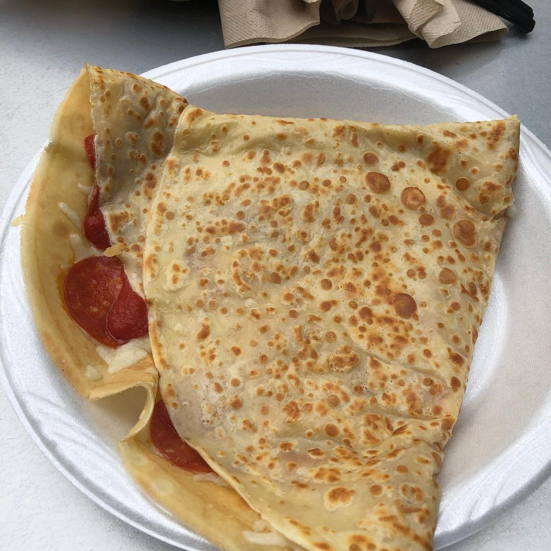 Crepes on a Tuesday at Universal Citywalk