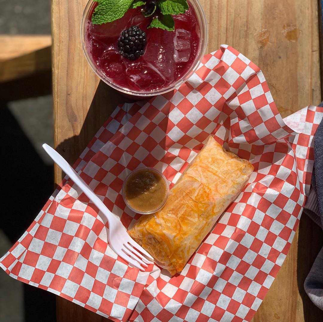 Great Sunday with the family pigging our at LA’s Smorgasburg