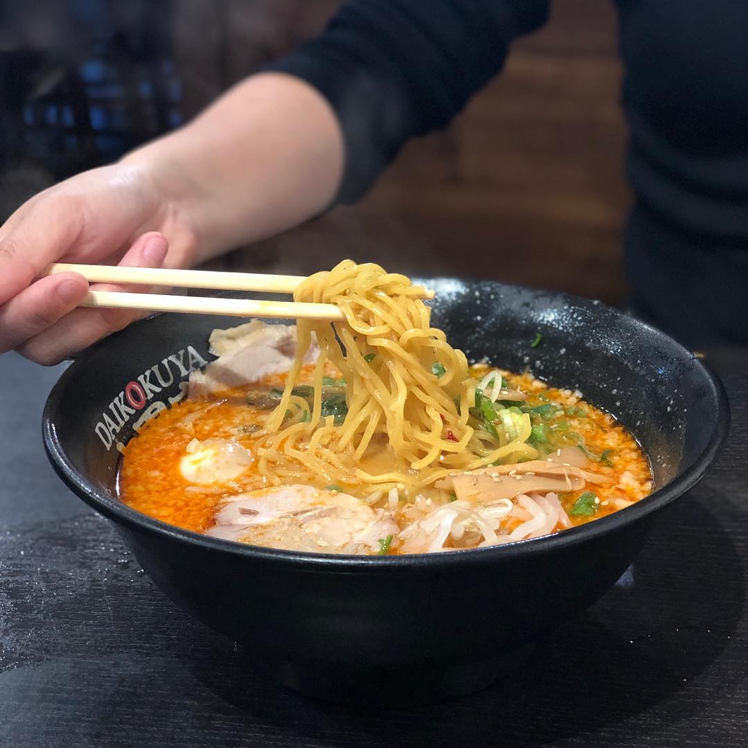 Dinner with the wife at Daikokuya Ramen in Little Tokyo in DTLA