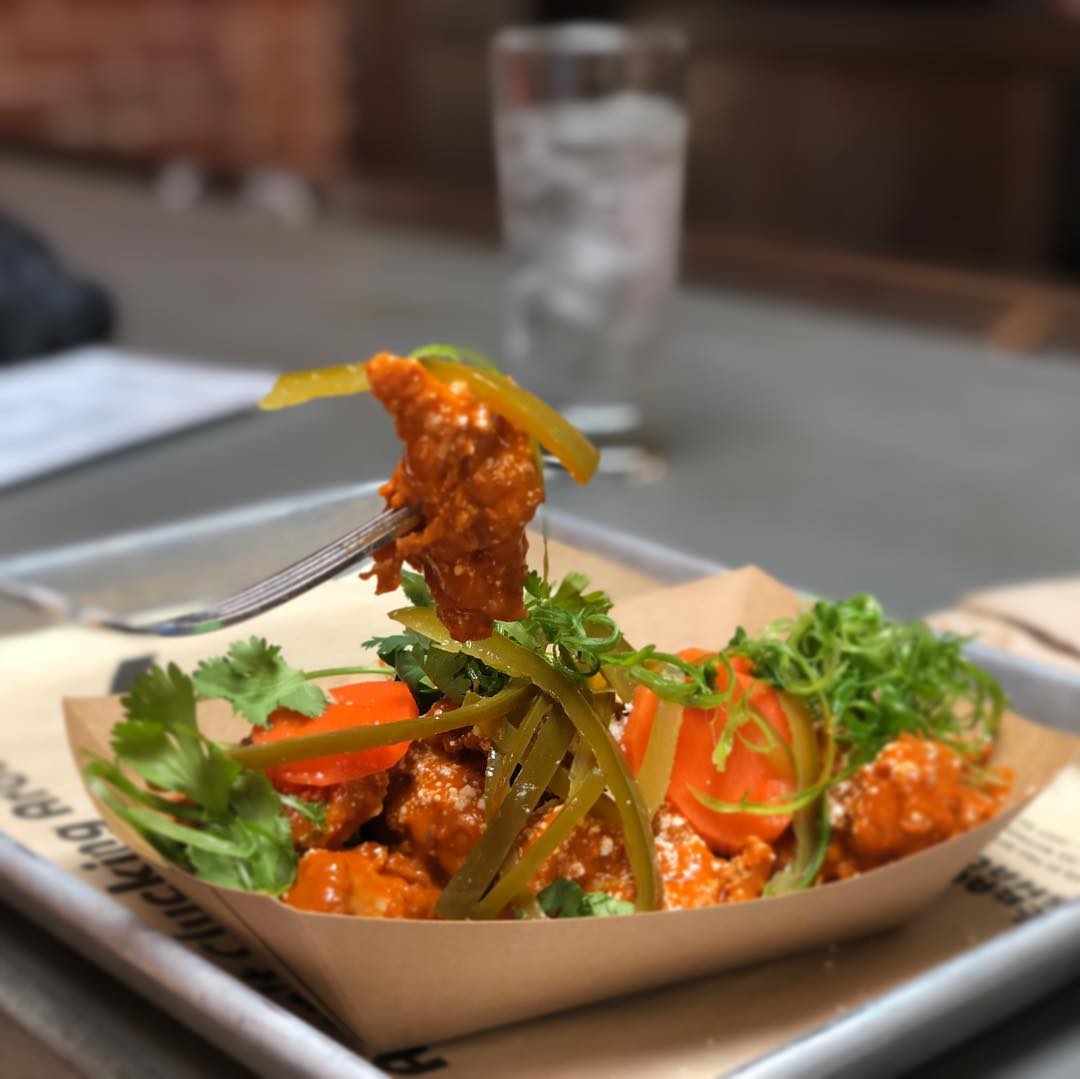 Lunch at The Crack Shack in Pasadena