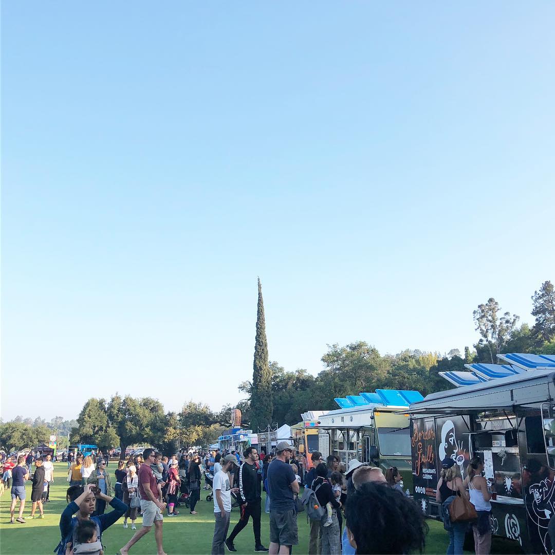 Food Truck Feasting at the Rose Bowl