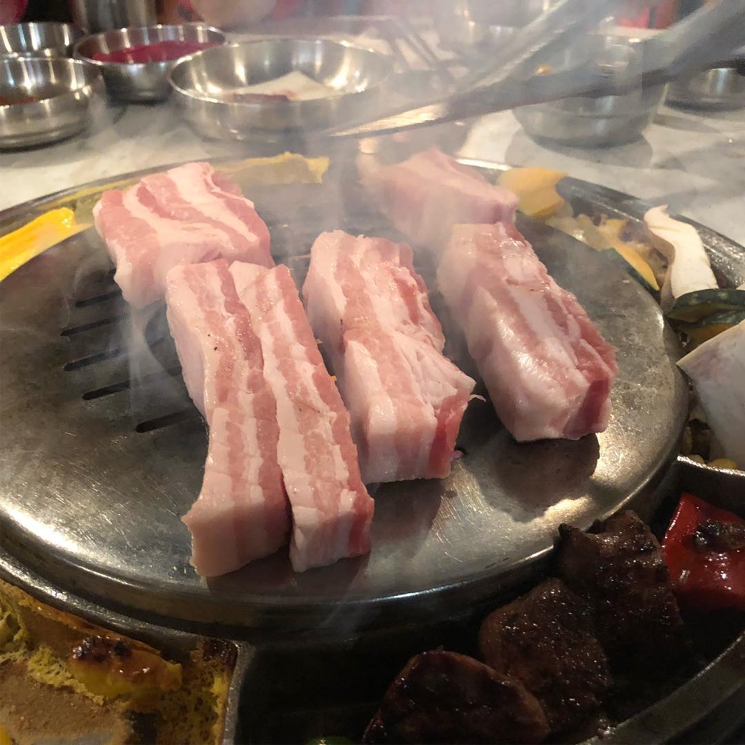 Korean Bbq at Kang Ho Dong Baekjeong