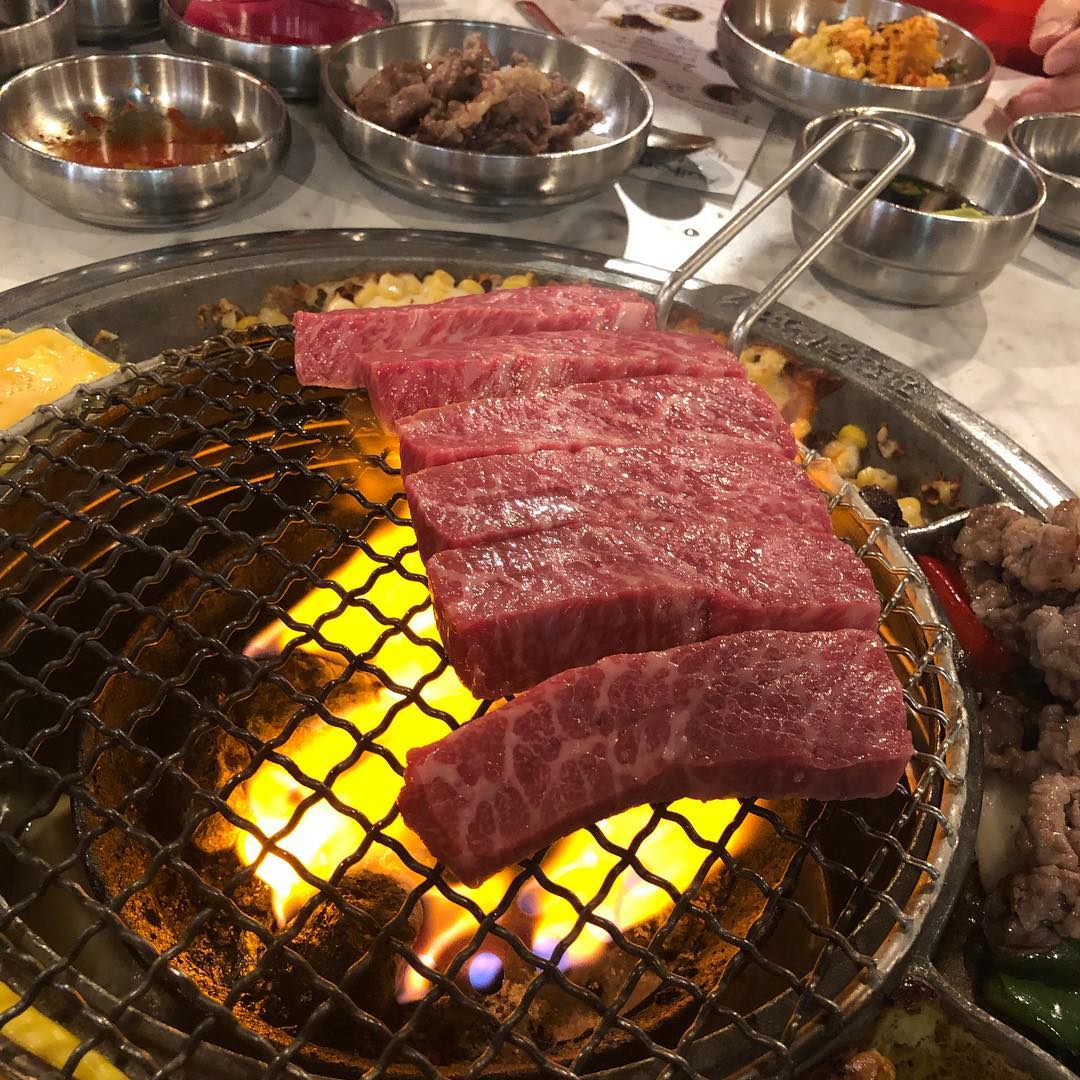 Korean Bbq at Kang Ho Dong Baekjeong
