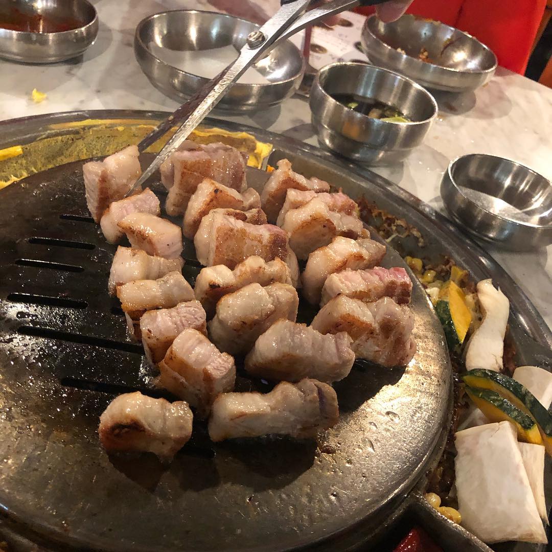 Korean Bbq at Kang Ho Dong Baekjeong