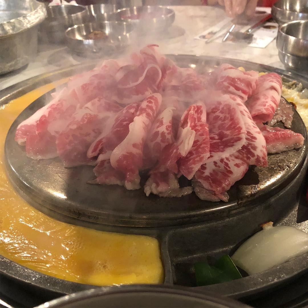 Korean Bbq at Kang Ho Dong Baekjeong