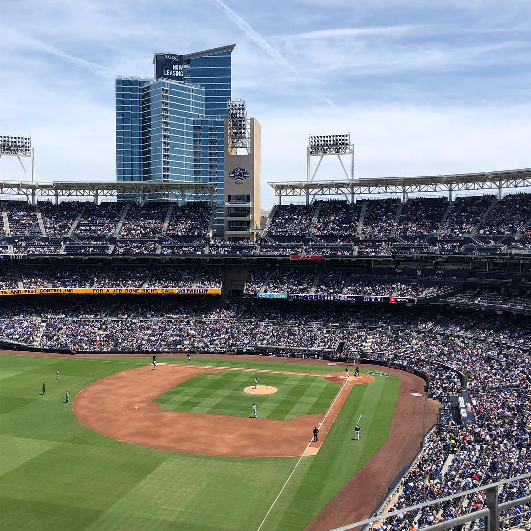 Enjoying a Sunday afternoon at the park