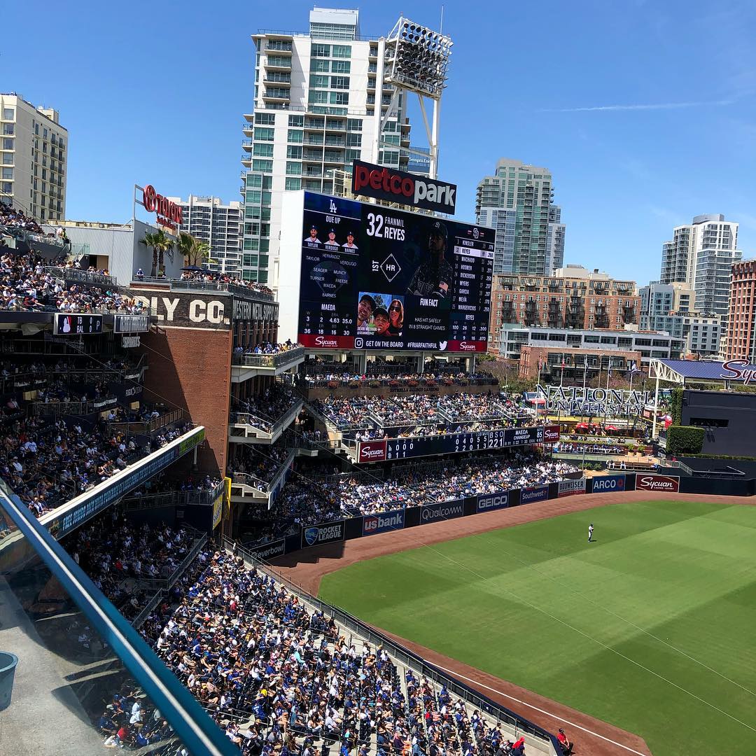 Enjoying a Sunday afternoon at the park