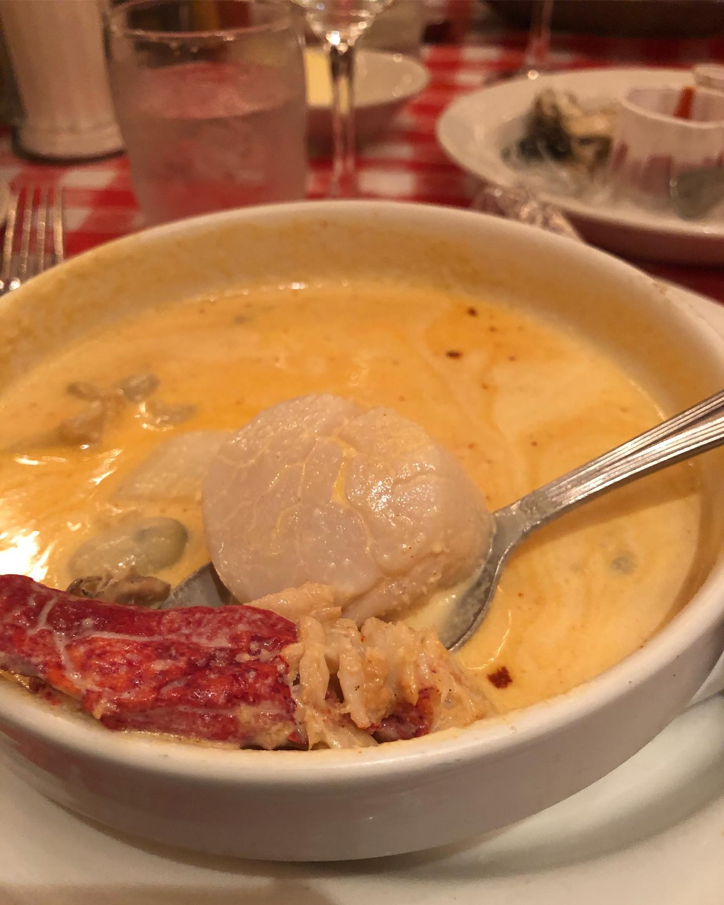 Oysters and Seafood Stew at the Grand Central Oyster Bar & Restaurant