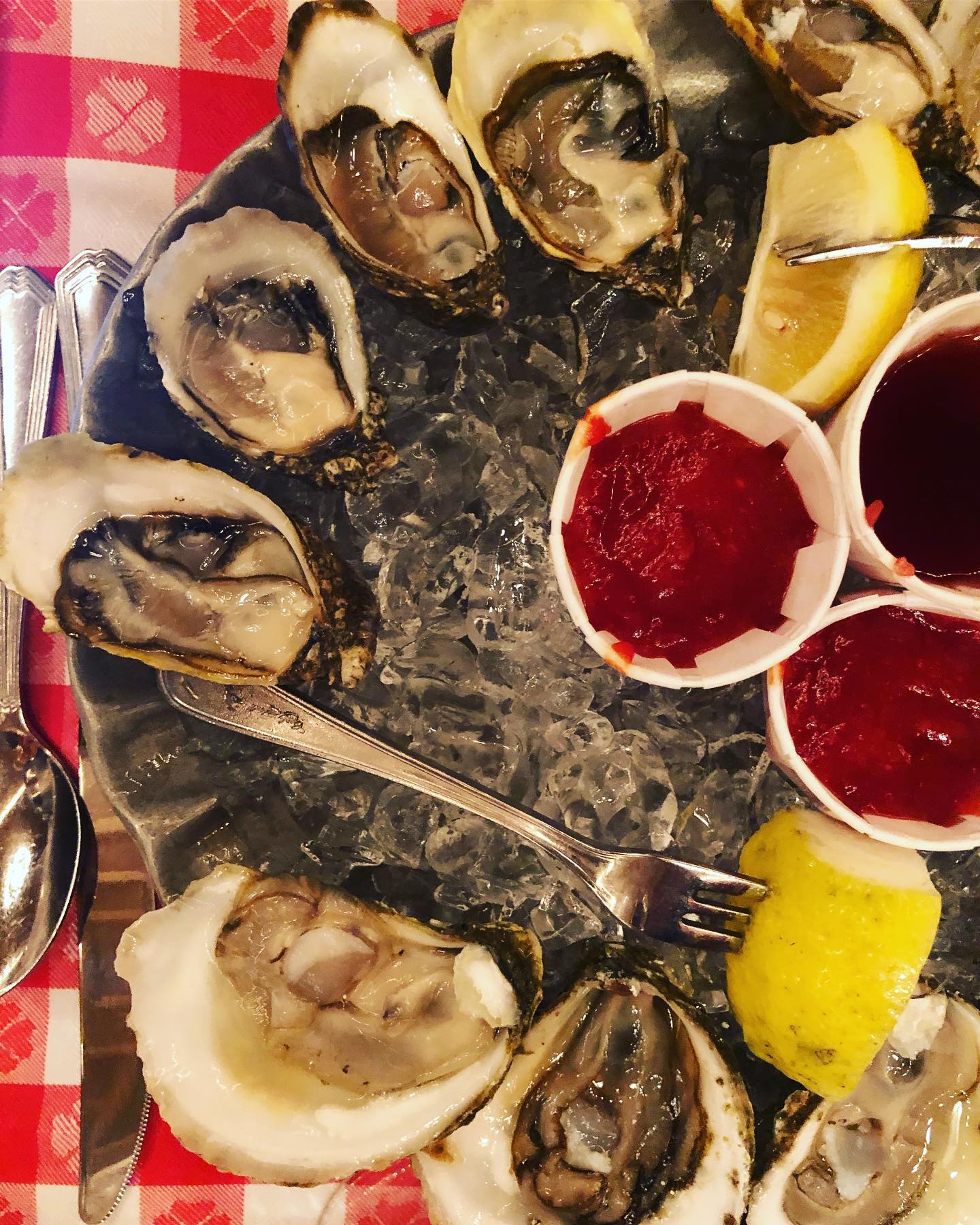 Oysters and Seafood Stew at the Grand Central Oyster Bar & Restaurant