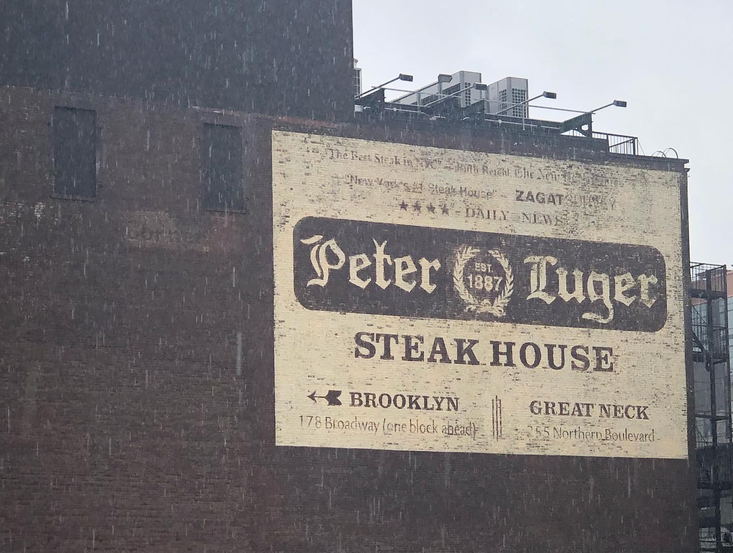 Steak at Peter Luger’s