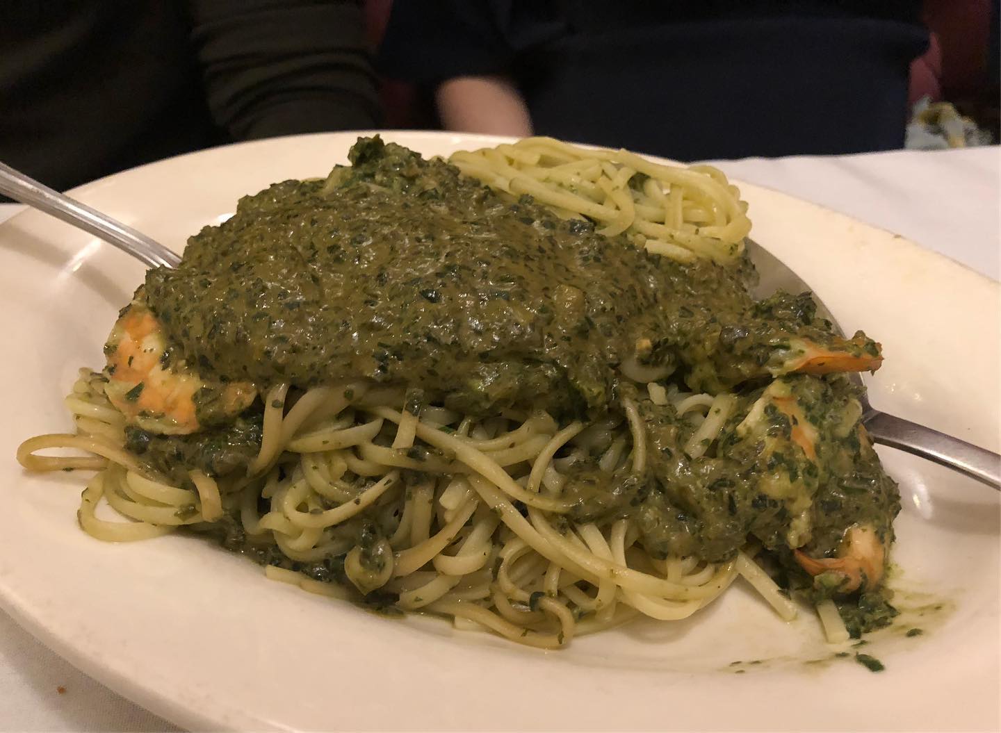 Old School Italian tonight with old friends