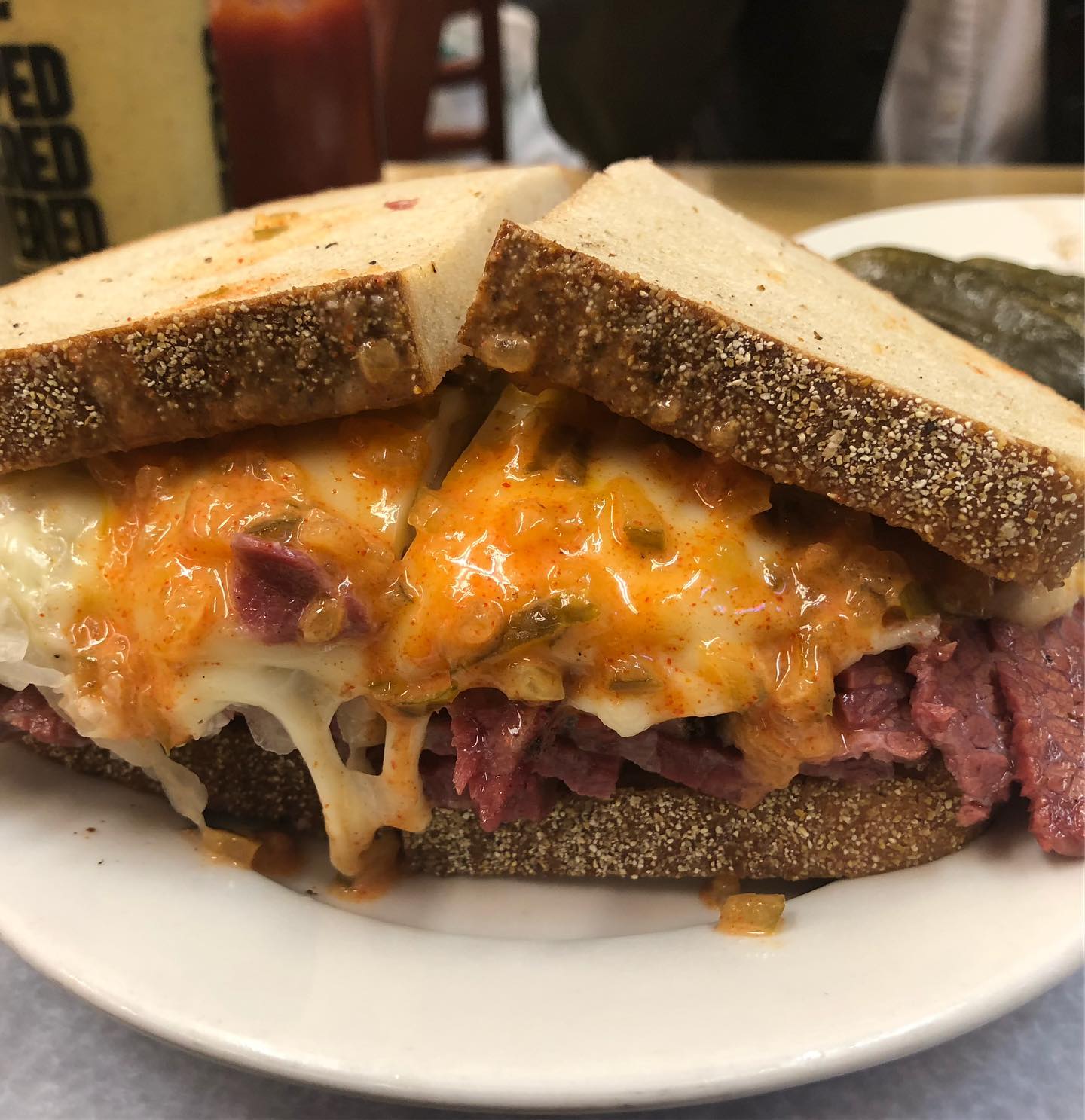 Just a couple of sandwiches for dinner at Katz