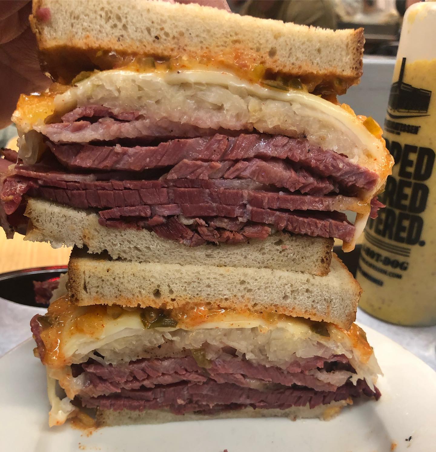 Just a couple of sandwiches for dinner at Katz