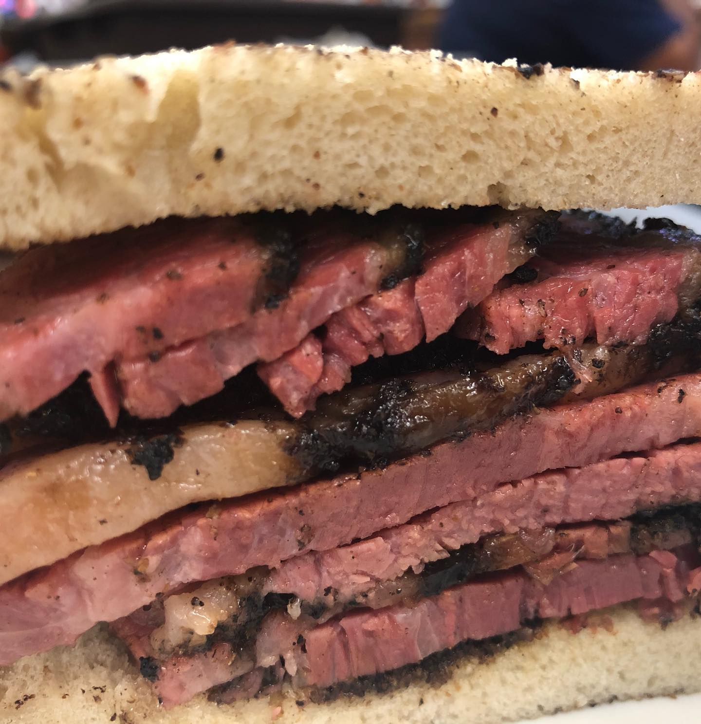 Just a couple of sandwiches for dinner at Katz