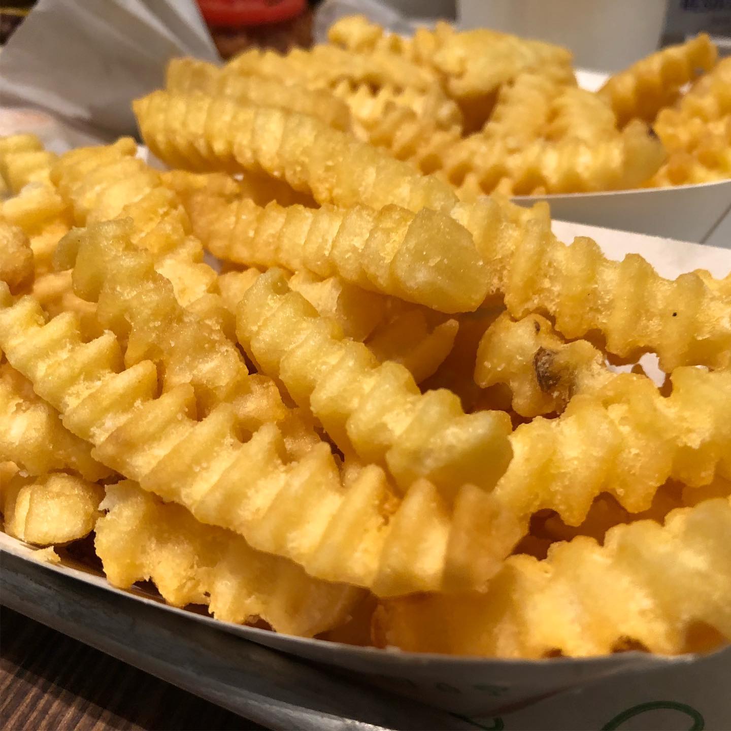 Burger and Fries at Shake Shack
