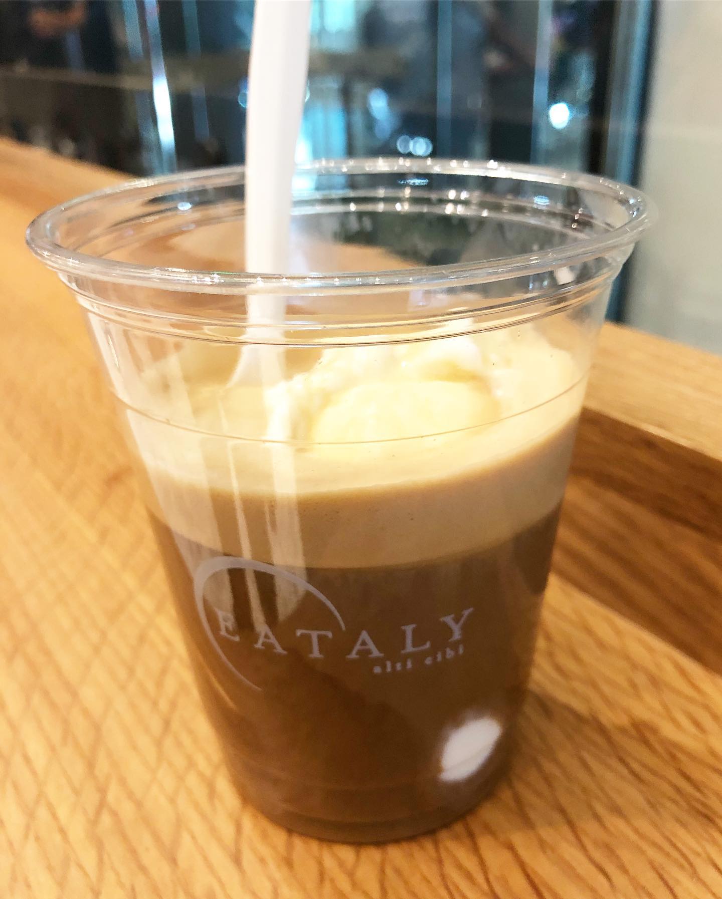 Affogato at Eataly