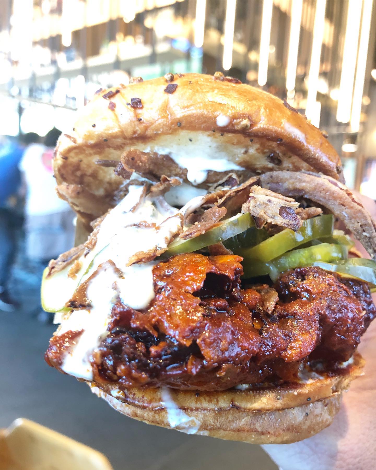 Deviled Eggs, fried chicken, and spicy chicken sandwiches at Crack Shack