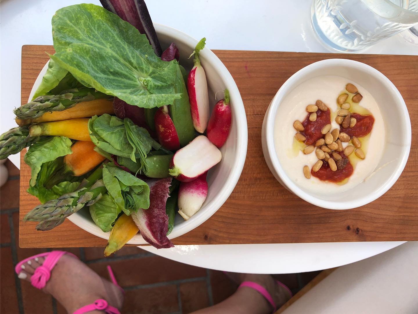 Dry Aged Beef Burger at the rooftop restaurant at NoMad