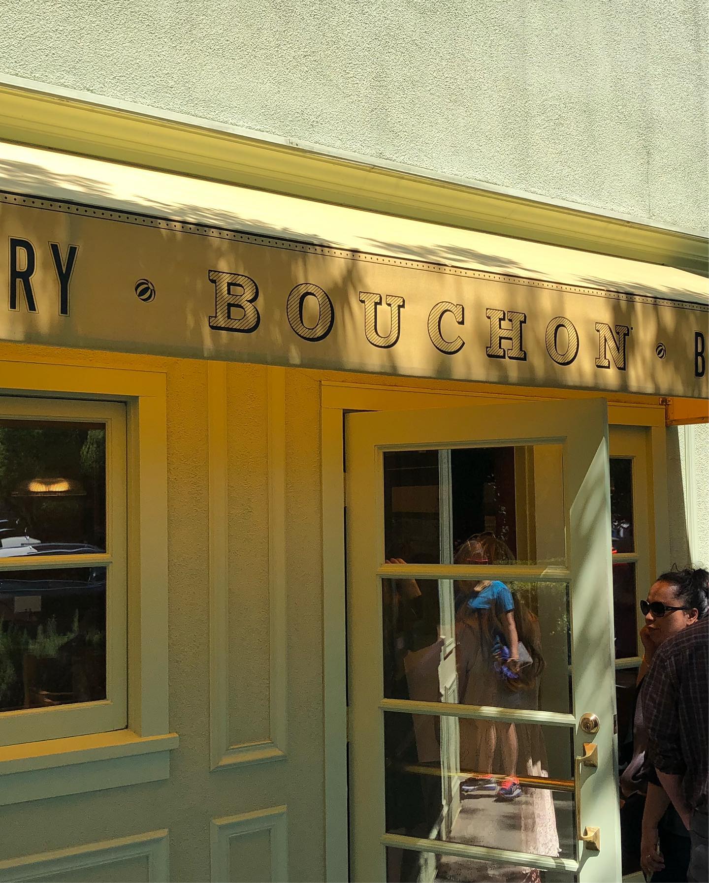 Bouchon Bakery with the humongous macaroons, the T