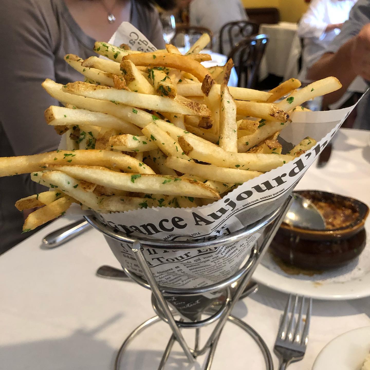 French lunch at Bistro Jeanty