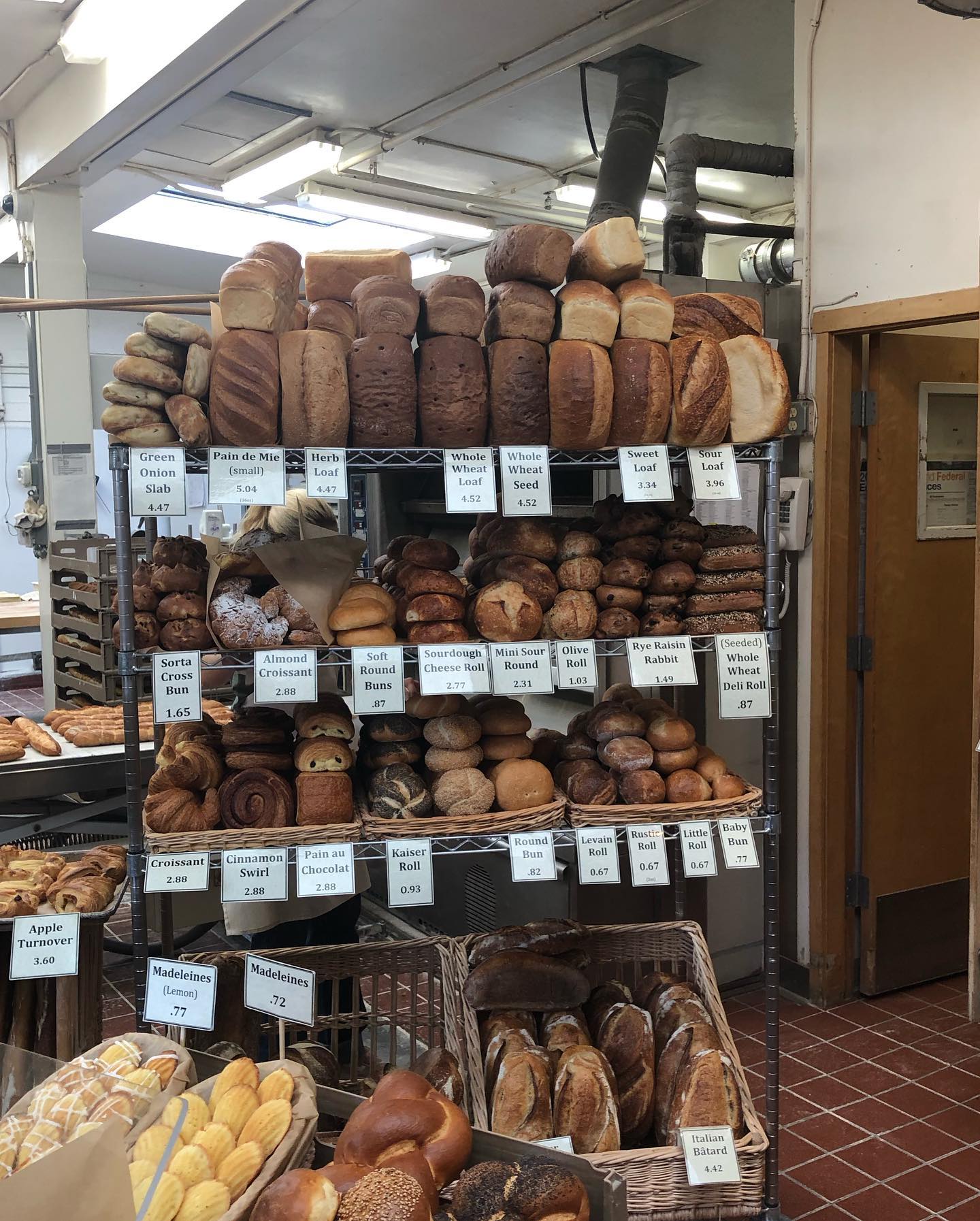 Our favorite bakery in Berkeley- Acme Bread Co