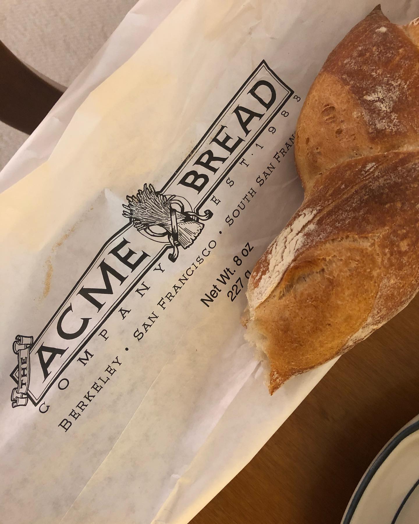 Our favorite bakery in Berkeley- Acme Bread Co
