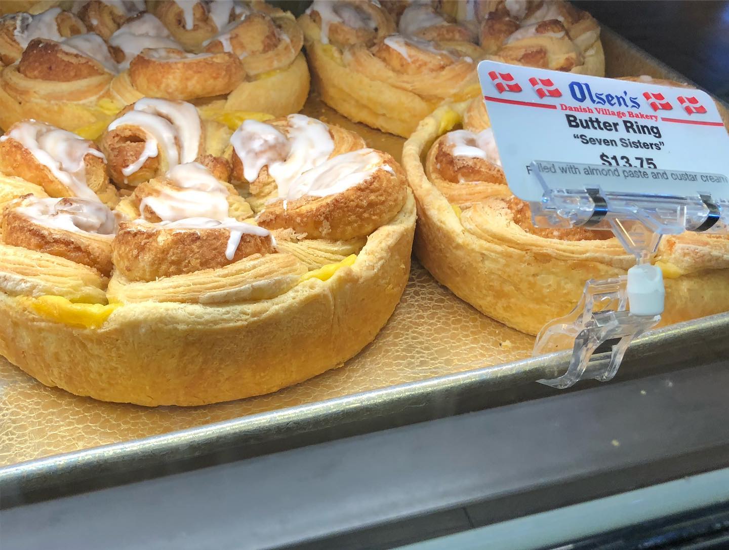 Stopping for some snacks at Olsen’s Danish Village Bakery is Solvang