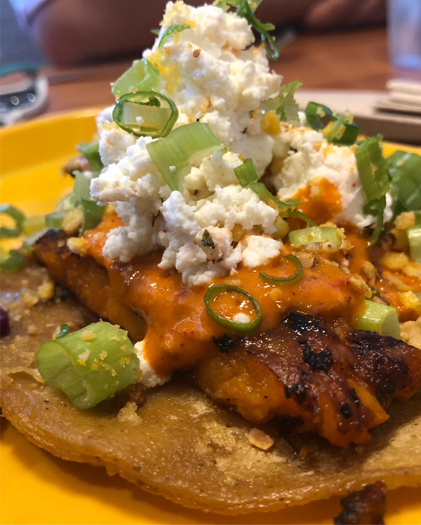 The pig at Guerrilla Tacos