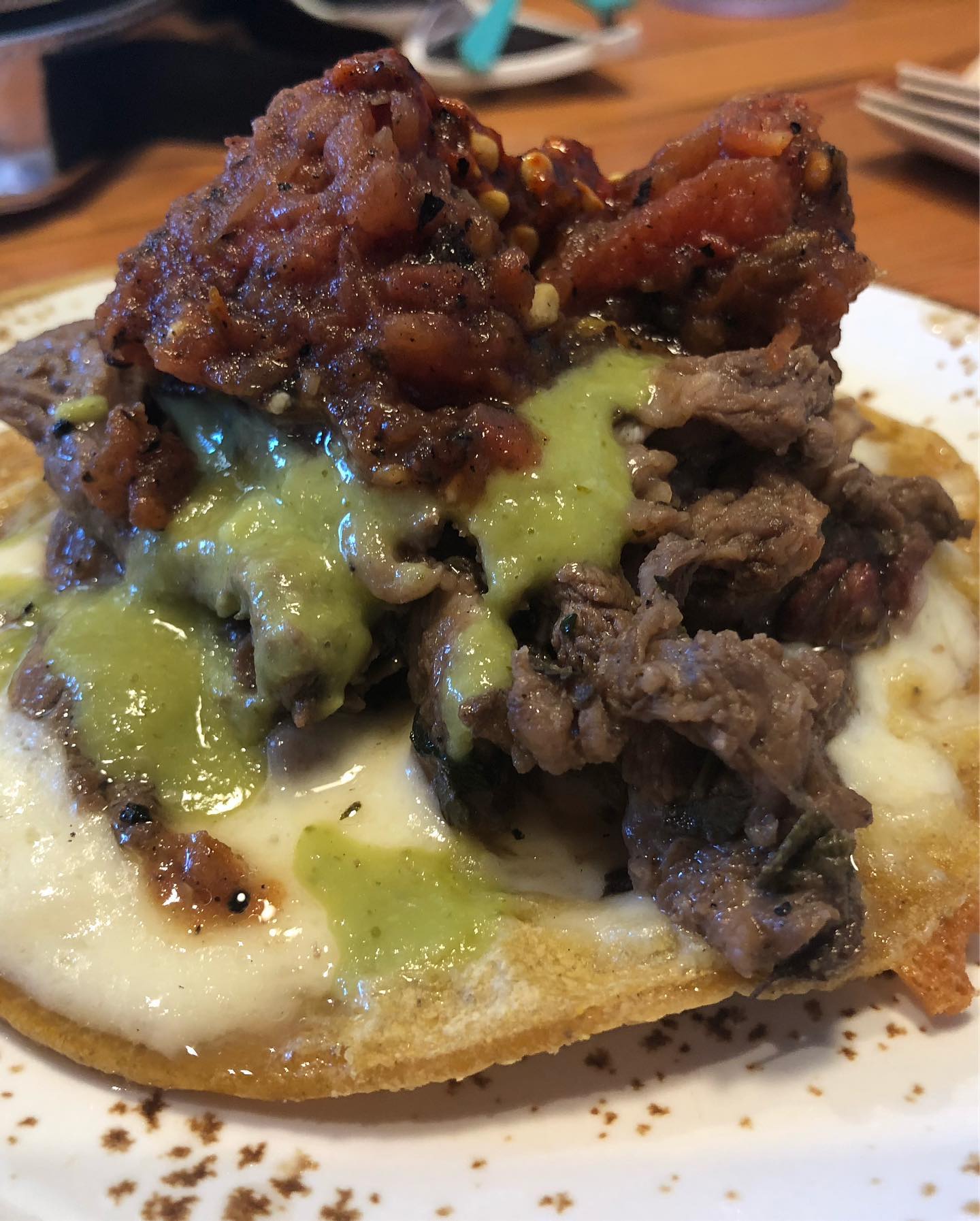 The pig at Guerrilla Tacos