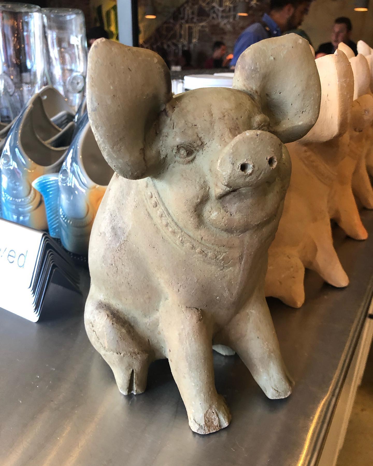 The pig at Guerrilla Tacos