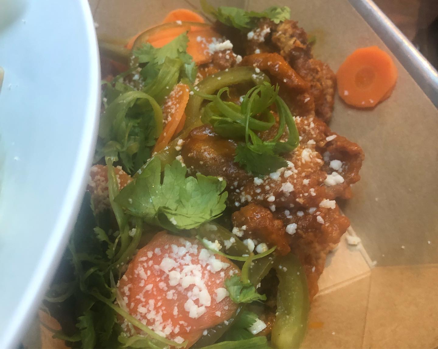 Fried chicken at Crack Shack