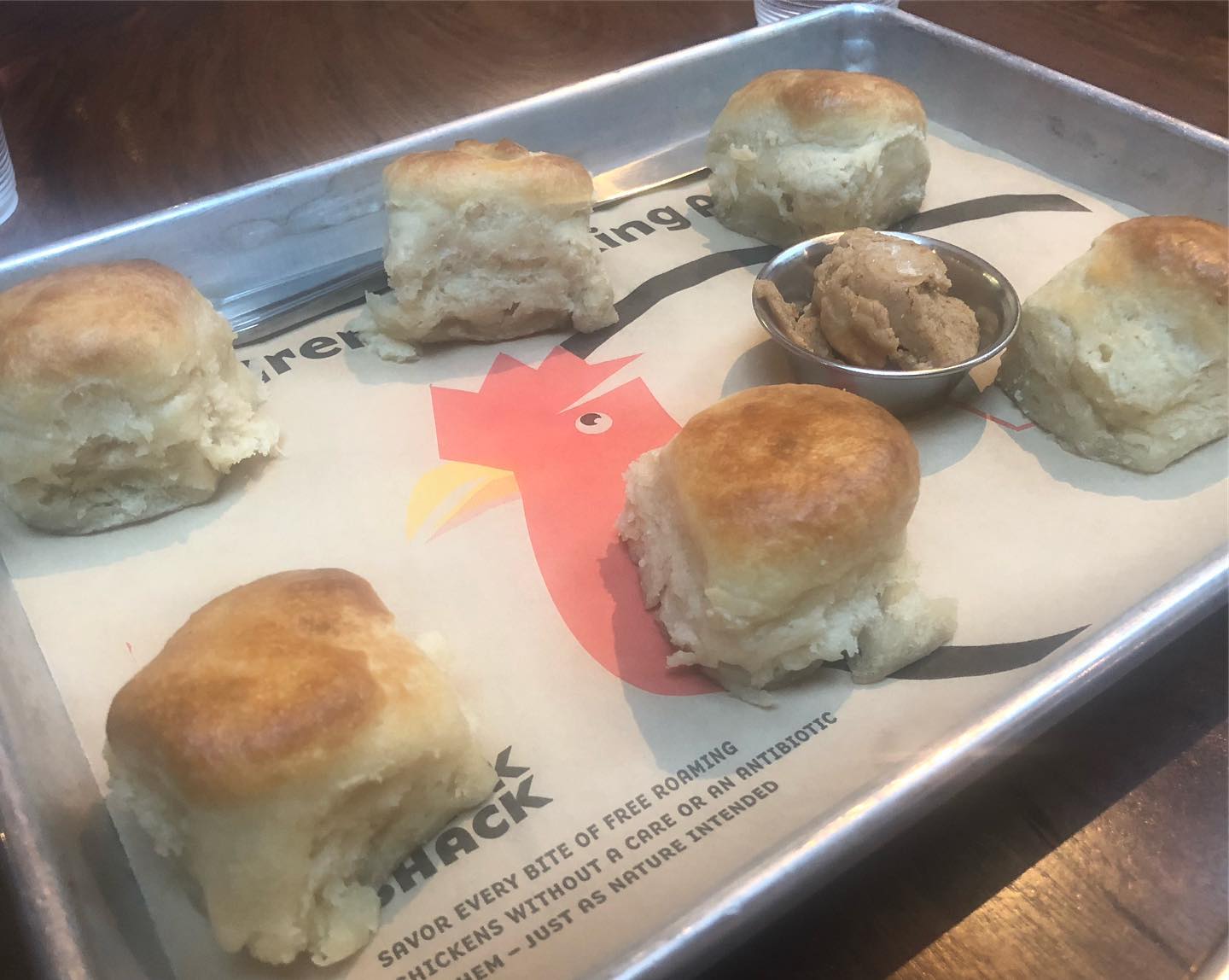 Fried chicken at Crack Shack