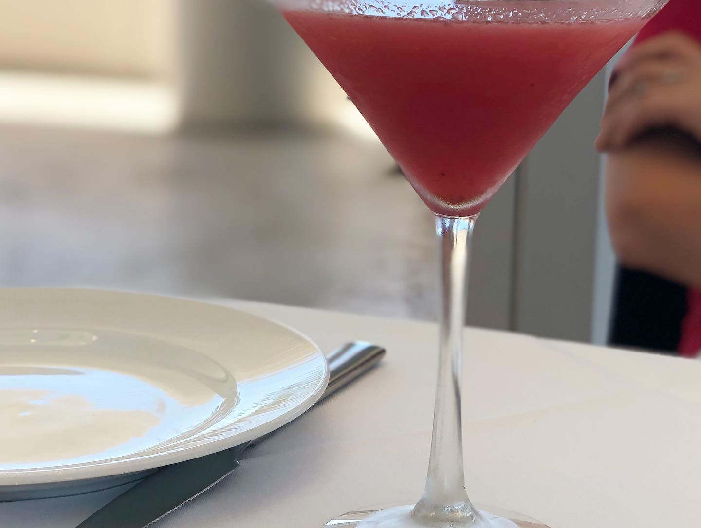 Who gets a burger at French restaurant?  Yup